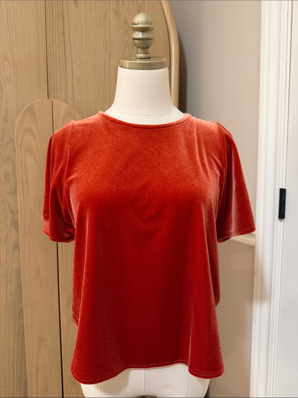 Madewell Velvet Top - XS